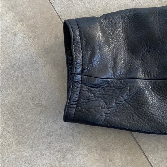 Andrew Marc lined leather coat - Picture 6 of 8